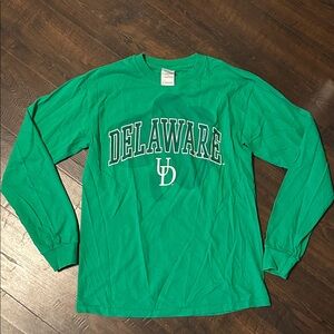 University of Delaware Green Long Sleeve Shirt